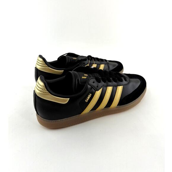 Adidas Unisex Core Black Gum Samba Messi Indoor Soccer Size M10 W11 - Picture 8 of 12